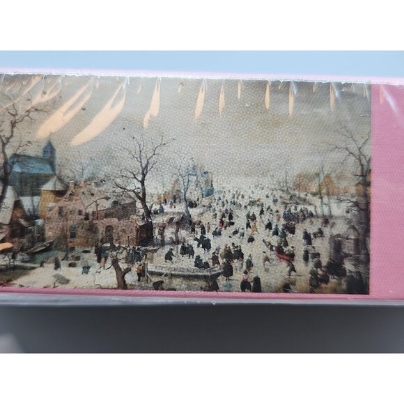 Puzzelman Winter Landscape w/ Skaters H. Avercamp Puzzle w/ Poster 99 Pieces New - Picture 7 of 10